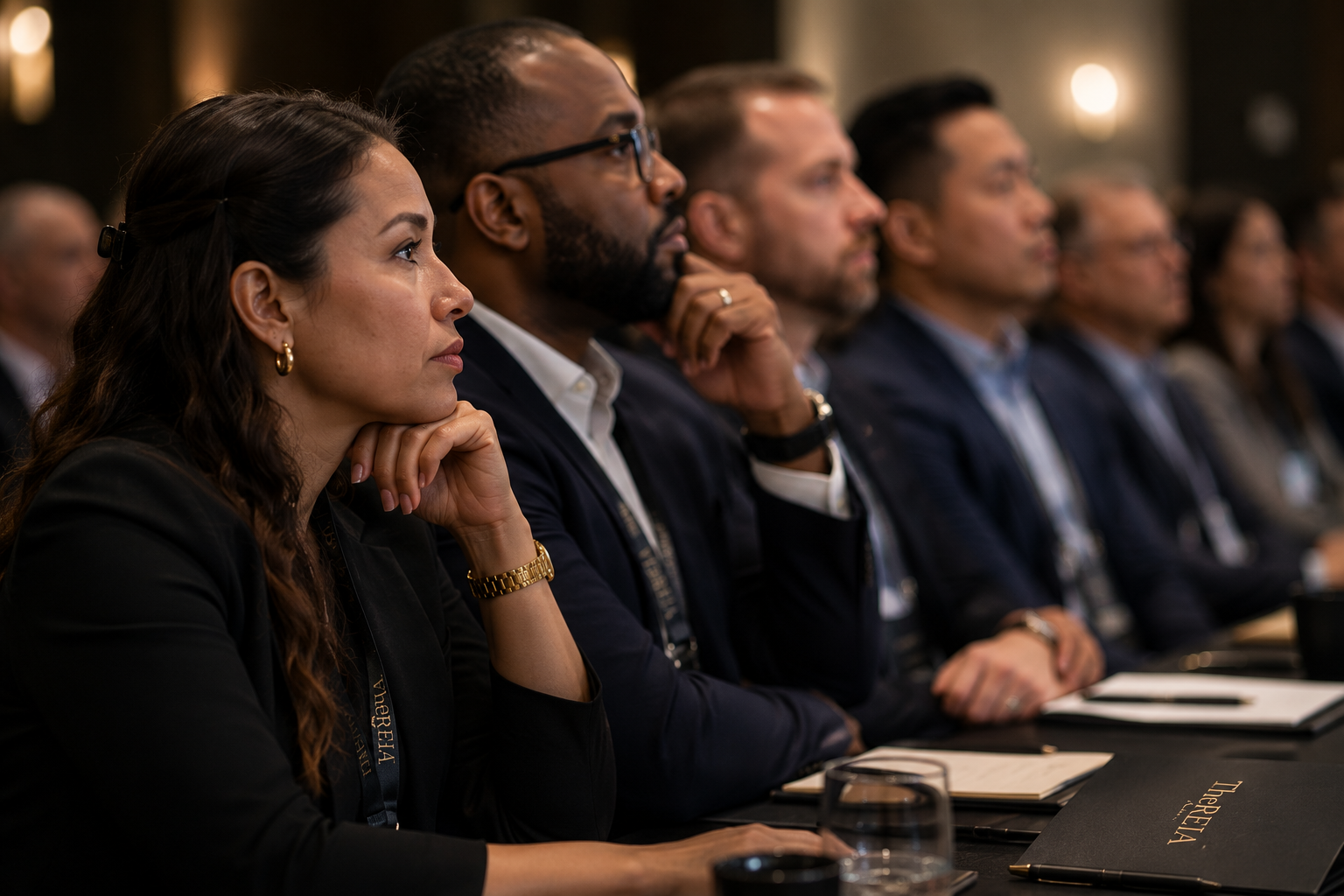 TheREIA members at a private briefing